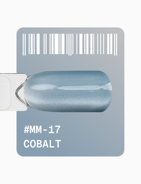 Гель-лак для ногтей Adore Gel Polish Cat's Eye Metal Glass №Mm-17 Голубой 12 мм 0000000023700 фото