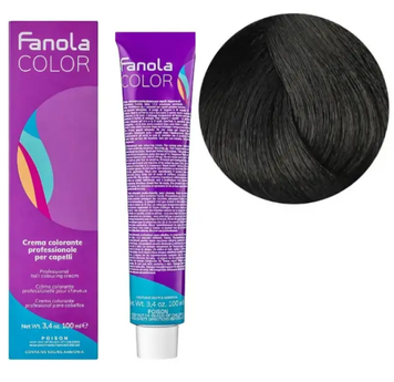 Крем-краска для волос Fanola №5/11 Intense chestnut ash 100 мл 0000000006557 фото