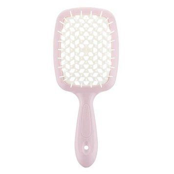 Щетка для волос массажная Janeke Superbrush Розово-белая 0000000015131 фото