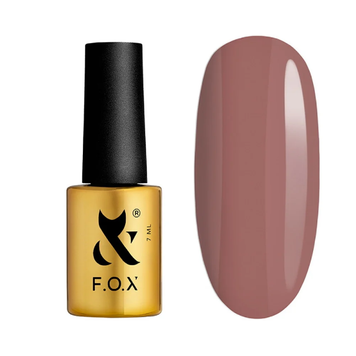 Гель-лак для ногтей F.O.X Mocha Mousse №105 Светлый кофейно-бежевый 7 мл 0000000023081 фото