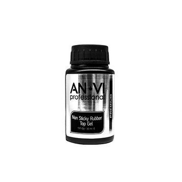Каучуковое верхнее покрытие без липкого слоя ANVI Professional Rubber Top No Wipe 30 мл 0000000004866 фото
