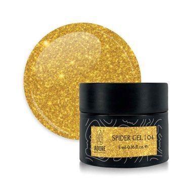 Гель-паутинка для ногтей ADORE Spider Gel №04 Gold 5 мл 0000000013856 фото