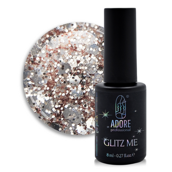 Гель-лак для ногтей Adore Gel Polish Glitz Me №10 Roxy 8 мл 0000000017089 фото
