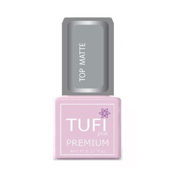Закріплювач для гель-лаку TUFI profi PREMIUM Matte Top Матовий 8 мл 0000000022194 фото
