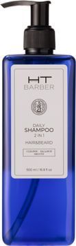 Шампунь для ежедневного использования Hair Trend Barber Daily Shampoo 2 In 1 Hair And Beard 500 мл 0000000023220 фото