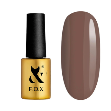 Гель-лак для ногтей F.O.X Mocha Mousse №106 Нейтральный коричневый с легкой серой ноткой 7 мл 0000000023082 фото