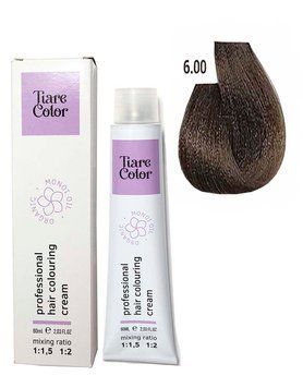Крем-фарба для волосся Tiare Color №6.00 Dark intense blonde 60 мл 0000000006571 фото