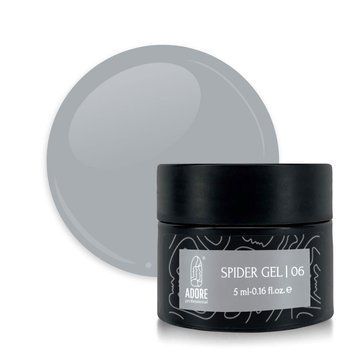 Гель-паутинка для ногтей ADORE Spider Gel №06 Gray 5 мл 0000000013858 фото