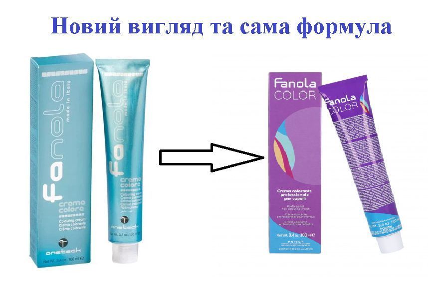 Крем-краска для волос Fanola №5/6 Light Chestnut Red 100 мл 0000000006567 фото