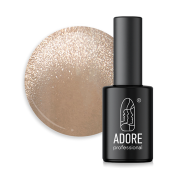 Гель-лак для ногтей Adore Gel Polish Cat's Eye Nude №E-04 Карамельно-бежевый 8 мл 0000000021130 фото
