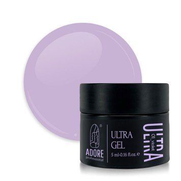 Гель цветной ADORE Ultra Gel №01 Ultraviolet 5 гр 0000000013876 фото
