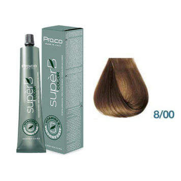 Краска для волос безаммиачная Pro.Color Super B Hair Color Cream №8.00 Intensive Light Blond 100 мл 0000000017324 фото